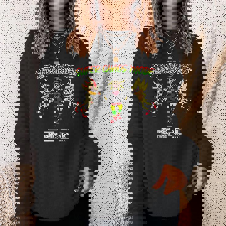 ソニック×れじぇくんuper Chaos Mode Winter Edition L 長袖tシャツ スウェットシャツ 彼女への贈り物