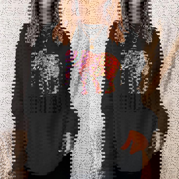 タイ象のお土産シャツ スウェットシャツ 彼女への贈り物