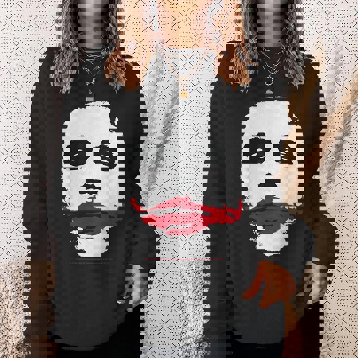 ダークナイトジョーカーの顔 ミニマリスト 象徴的なイメージ スウェットシャツ 彼女への贈り物