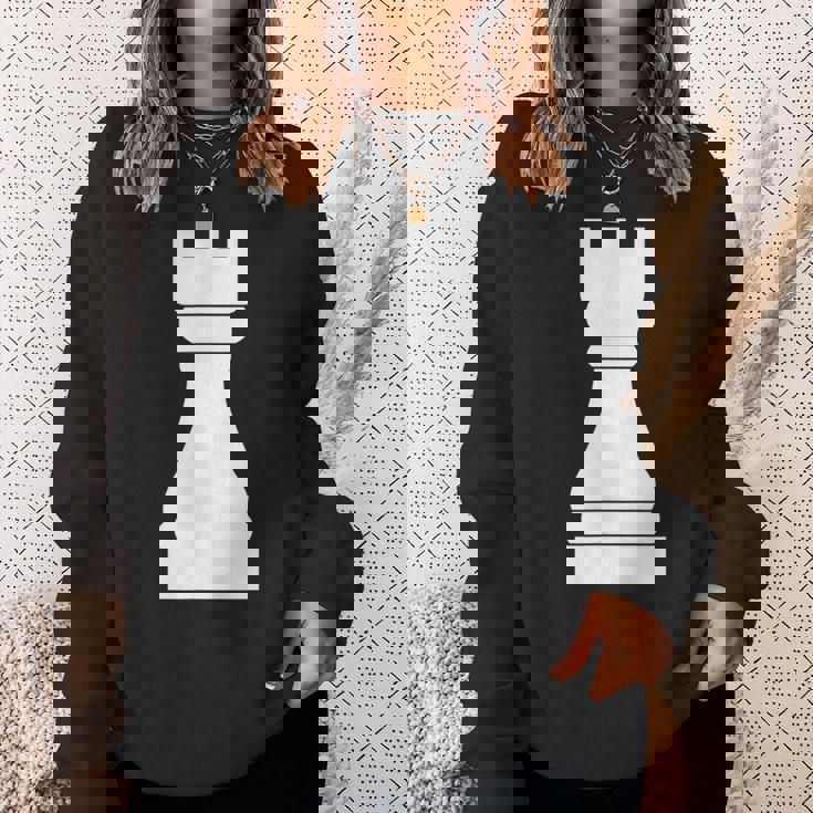 チェス、チェスの駒、ルーク、チェス愛好家、ギフト Chess スウェットシャツ 彼女への贈り物