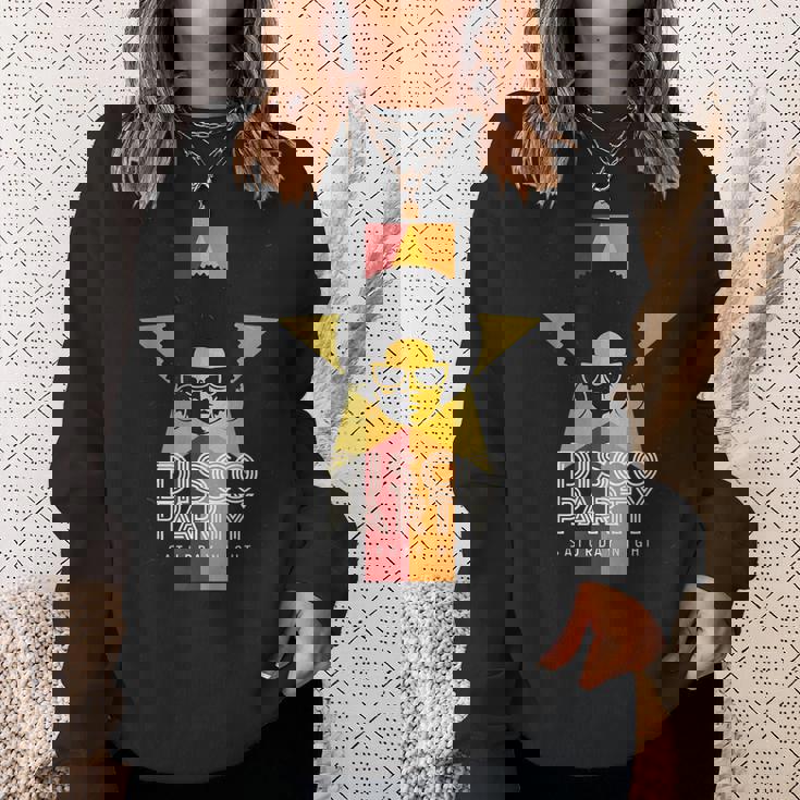 ディスコtシャツ アフロクイーンレトログルービー70年代パーティーギフトtシャツ スウェットシャツ 彼女への贈り物