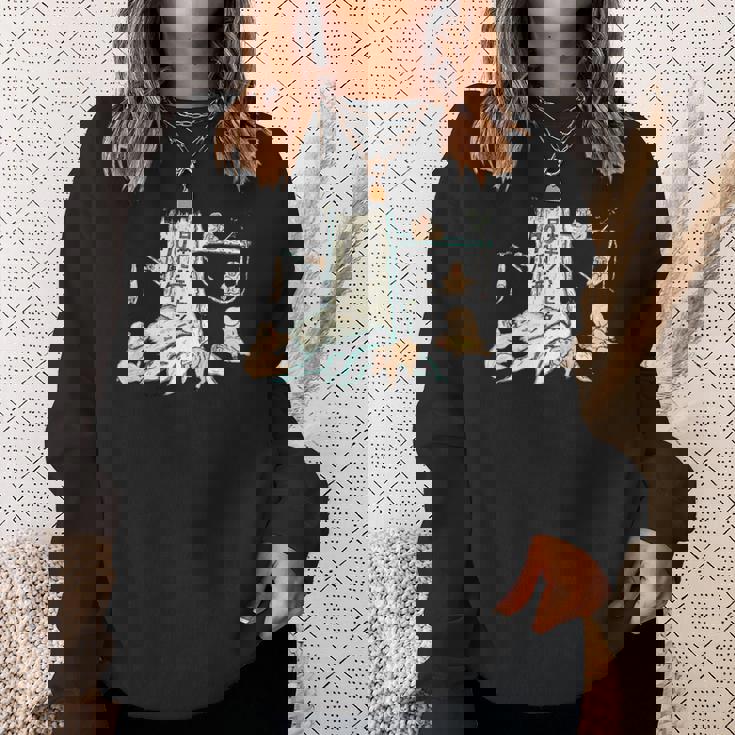 ニホンザル 感謝祭2026 長袖tシャツ スウェットシャツ 彼女への贈り物