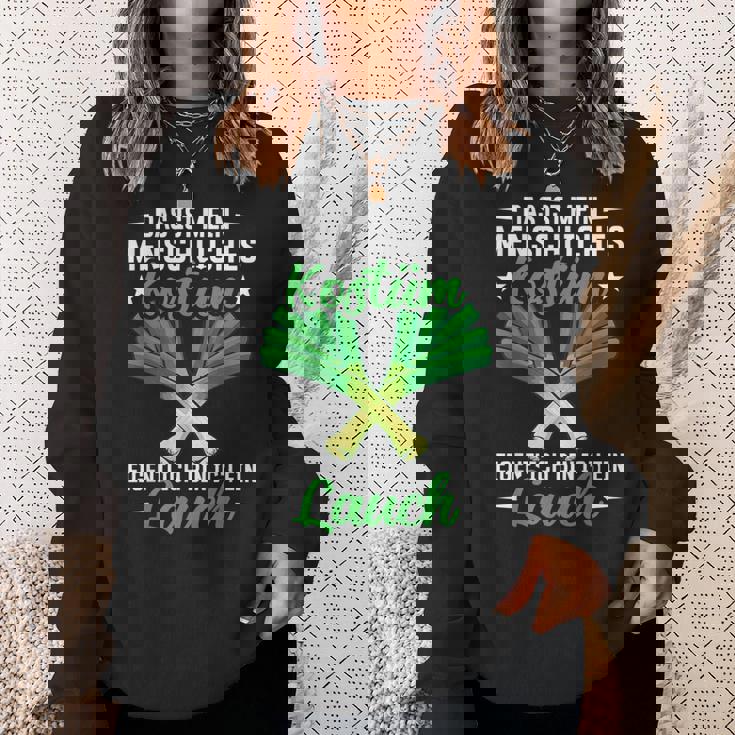 メンズ ネギ コスチューム ジム 風刺 パンパー ニッケルネギ スウェットシャツ 彼女への贈り物