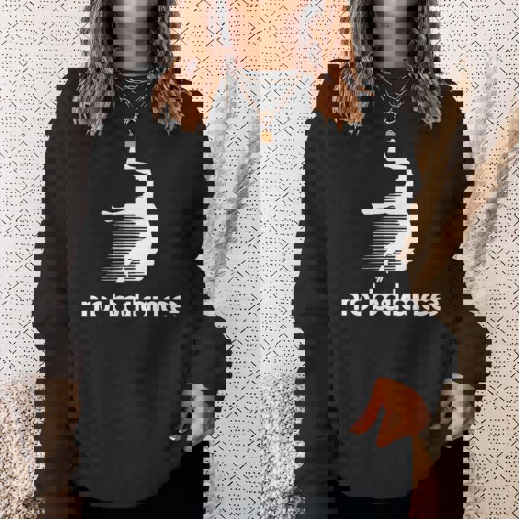 ノーバランス – 面白いフリップ失敗、体操、パルクールスタントフォール。 長袖tシャツ スウェットシャツ 彼女への贈り物