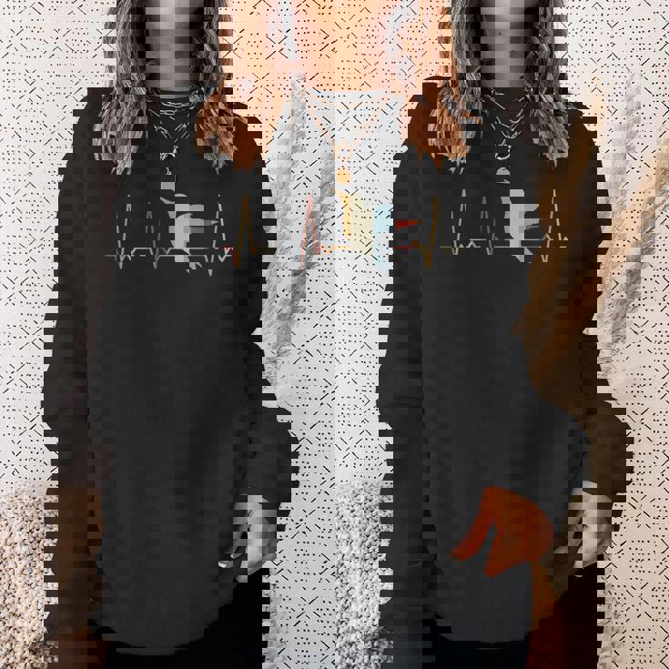 ハートビートハミングバード スウェットシャツ 彼女への贈り物