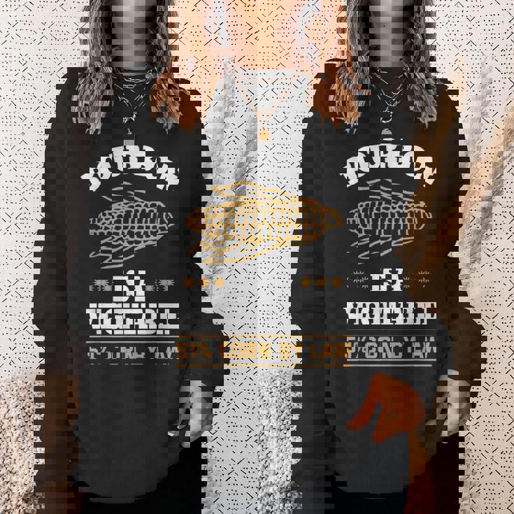 バーボンは野菜 コーンウイスキー バーボン 飲み方 スウェットシャツ 彼女への贈り物