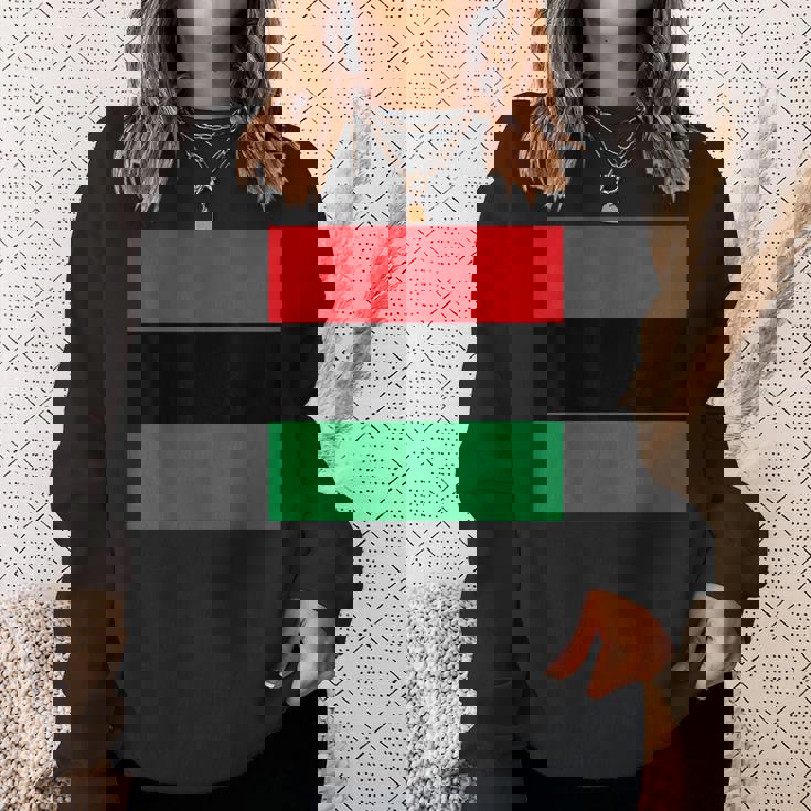 パンアフリカ国旗tシャツ スウェットシャツ 彼女への贈り物