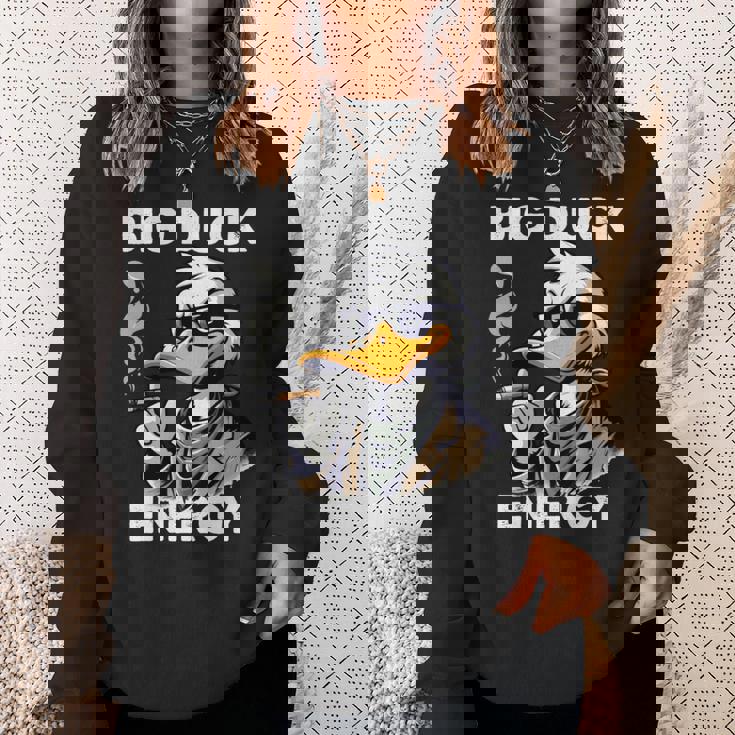 ビッグダックエナジー 長袖tシャツ スウェットシャツ 彼女への贈り物