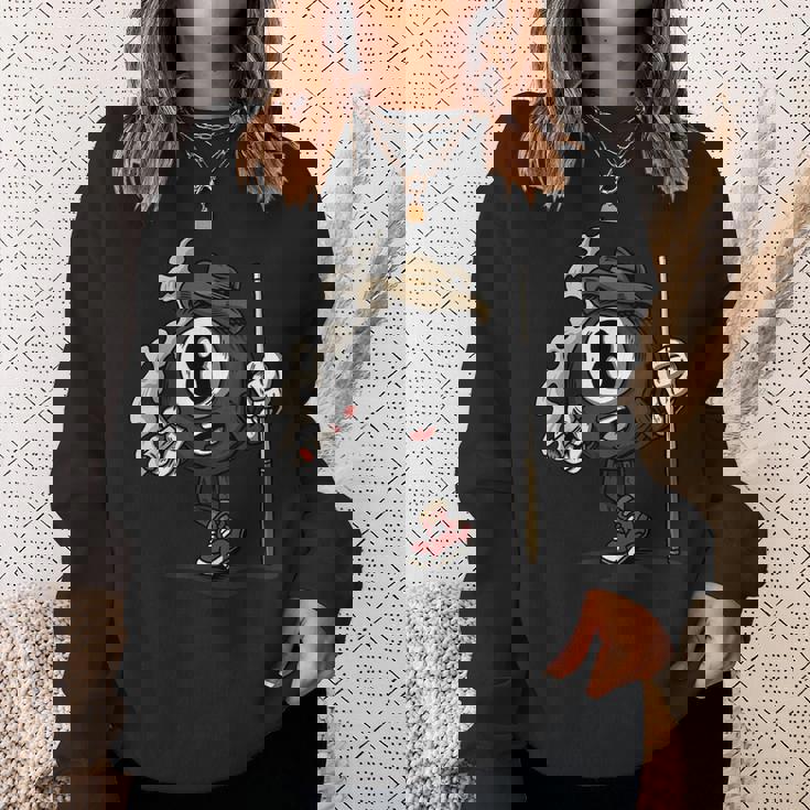 ビリヤードボール 8プールビリヤード スウェットシャツ 彼女への贈り物