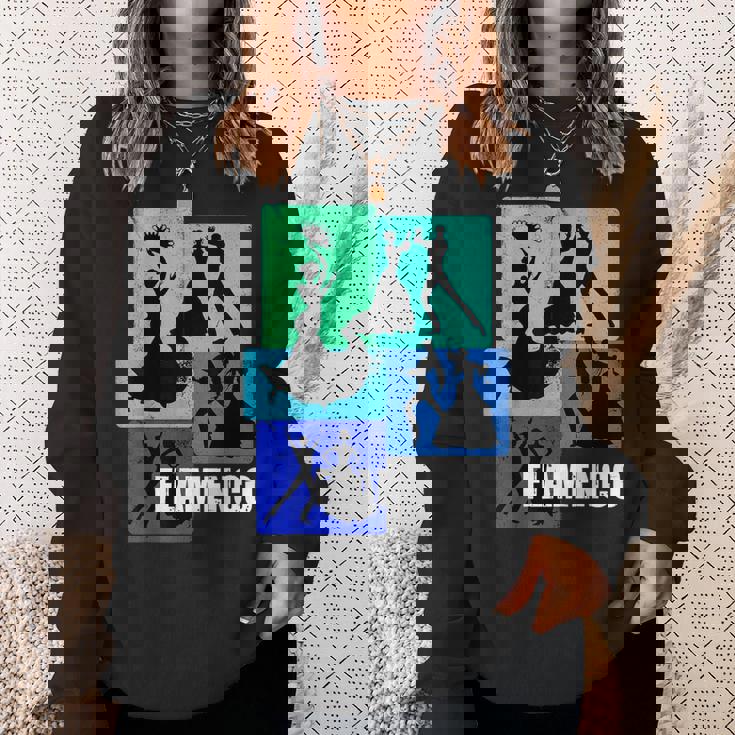 フラメンコダンサー用フラメンコtシャツ レトロメンズフラメンコ スウェットシャツ 彼女への贈り物