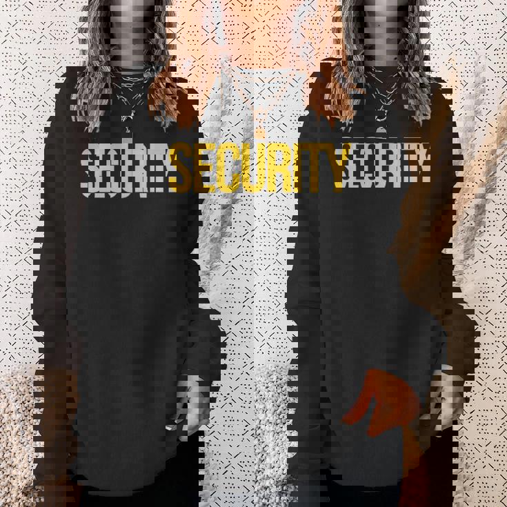 フロントセキュリティバックにセキュリティガード。 スウェットシャツ 彼女への贈り物