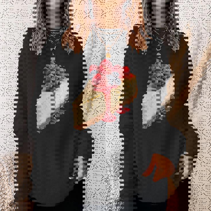 ベリー入りチーズケーキ スウェットシャツ 彼女への贈り物