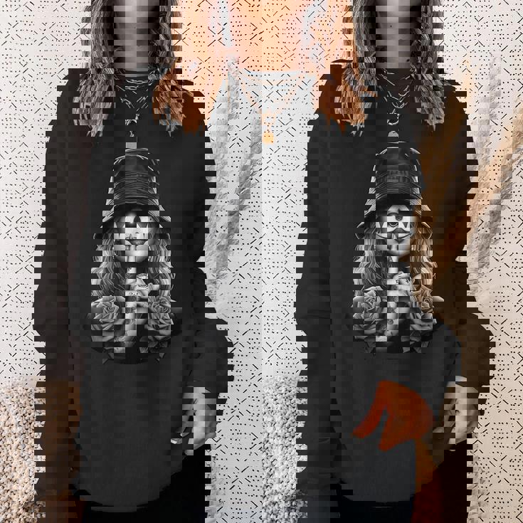 ペイサ・チカーナ アート タトゥー チカーノ チョラ チョロ ピエロ スウェットシャツ 彼女への贈り物