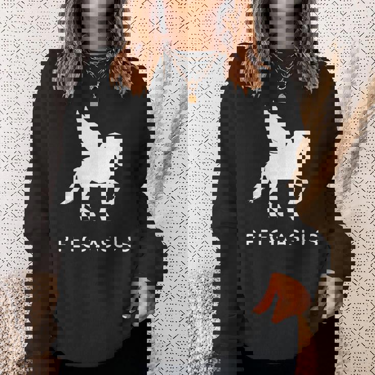 ペガサス コスチューム クラシック ギリシャ伝説 馬 ペガサス コスチューム スウェットシャツ 彼女への贈り物