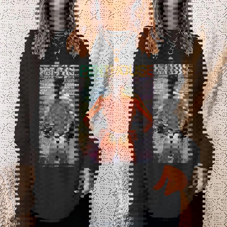 ペントハウスマガジン 1985年11月 Xxx ビキニモデル ビンテージビーチ スウェットシャツ 彼女への贈り物