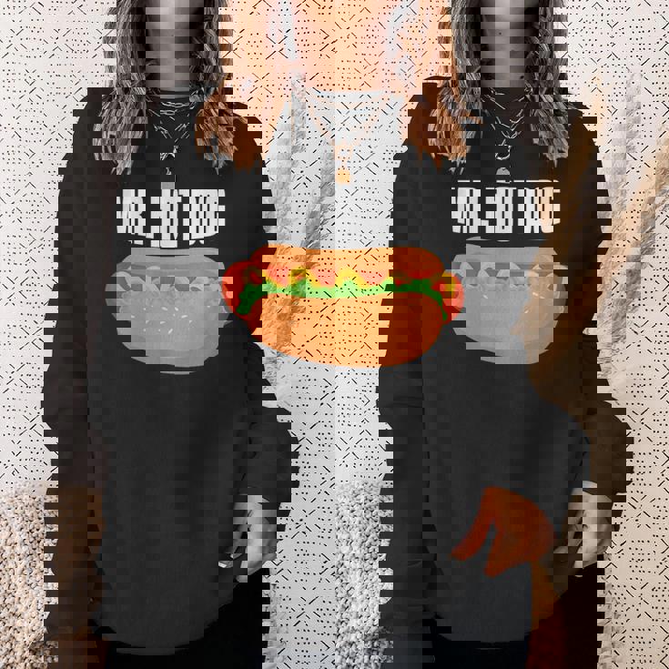 ホットドッグ ソーセージバン ミスターホットドッグ スウェットシャツ 彼女への贈り物