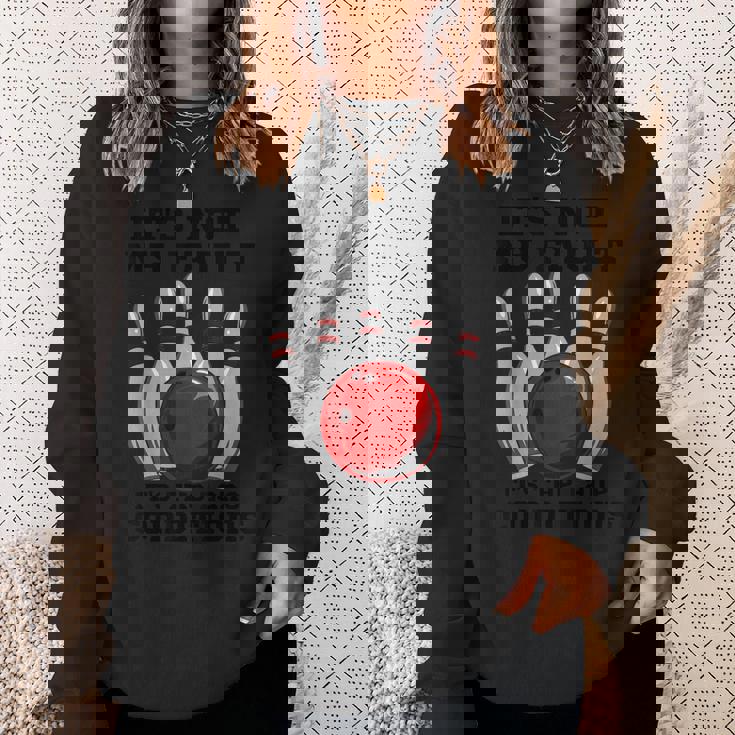 ボウリング It's Not My Fault It's The Lane Conditions ボウラー スウェットシャツ 彼女への贈り物