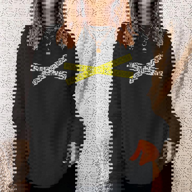 ポリスライン スウェットシャツ 彼女への贈り物