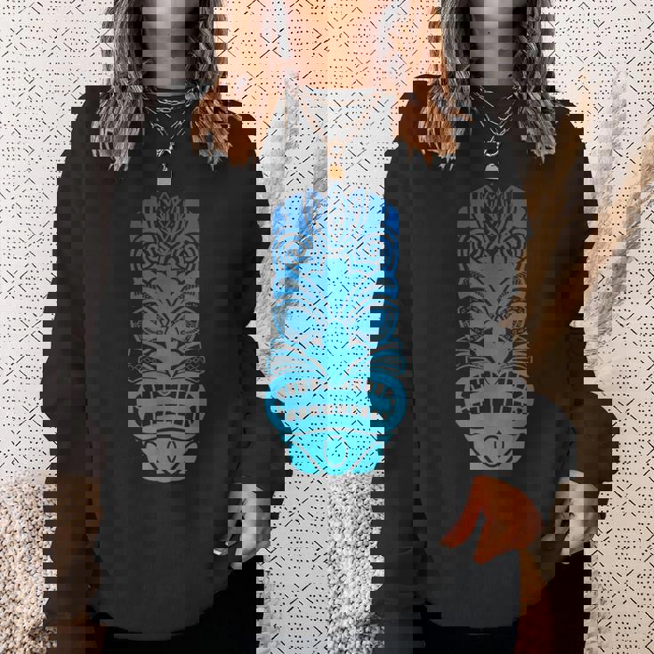 ポリネシア ティキ マオリ ハワイアン トライバル スウェットシャツ 彼女への贈り物