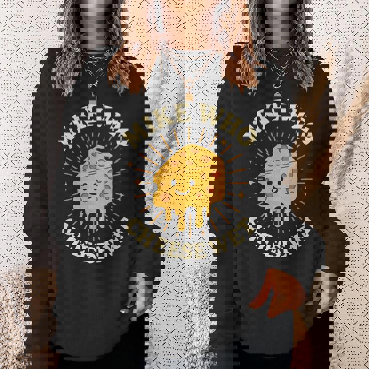 マイク・フー チーズ 濡れ 不適切 不潔な女 恥ずかしい スウェットシャツ 彼女への贈り物