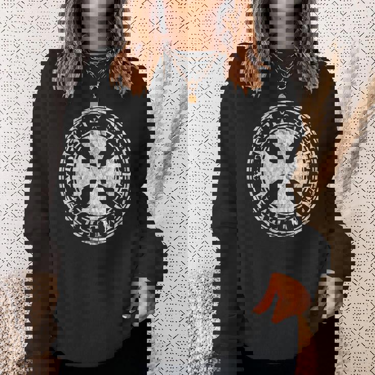 マルタ十字架の紋章 -2Intage スウェットシャツ 彼女への贈り物