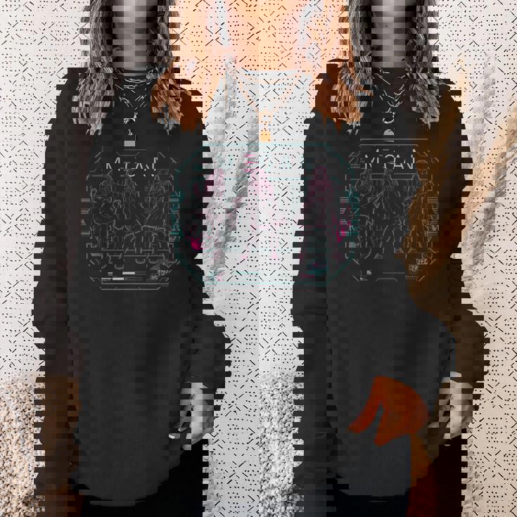 ミーガン Dance Mode Neon Tech スウェットシャツ 彼女への贈り物