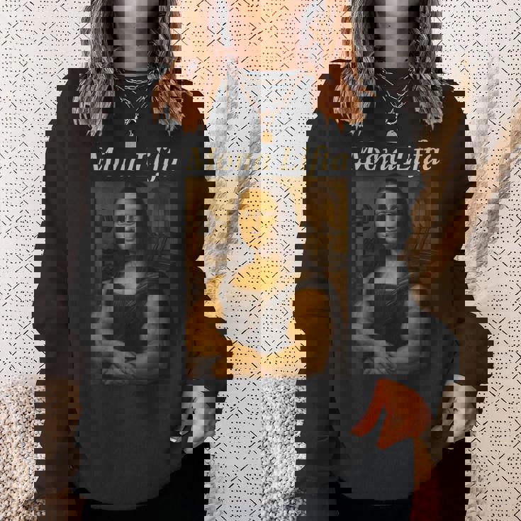 モナ・リフタ マッスル モナリザ ボディービル フィットネス ジム愛好家 スウェットシャツ 彼女への贈り物