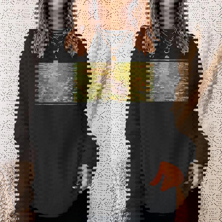 モネの睡蓮 スウェットシャツ 彼女への贈り物