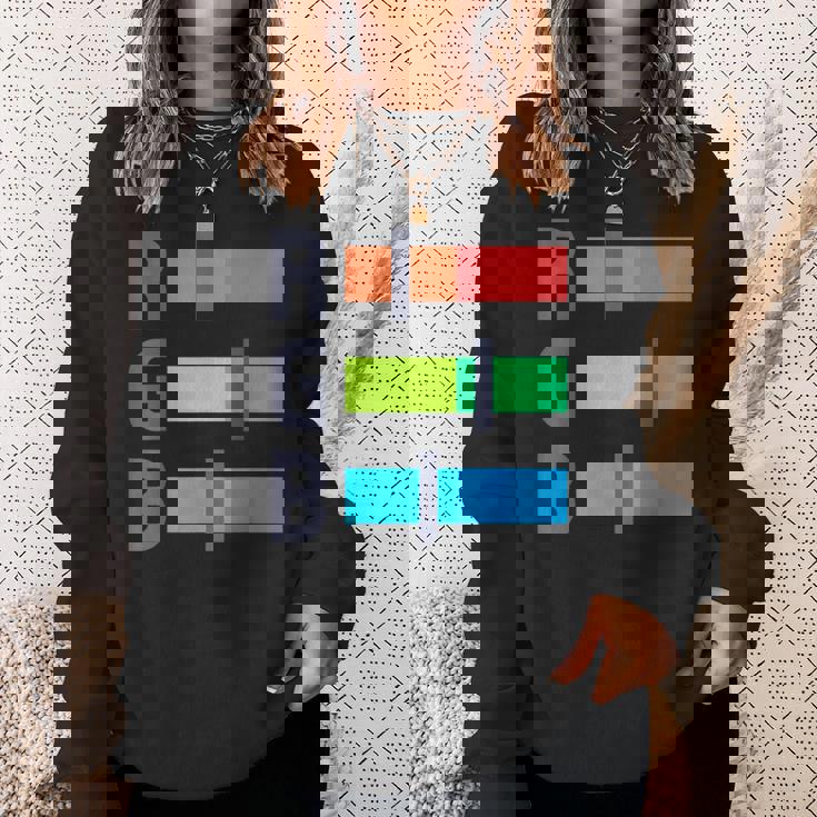 レッド グリーン ブルー Rgb カラー モデル アーティスト スウェットシャツ 彼女への贈り物