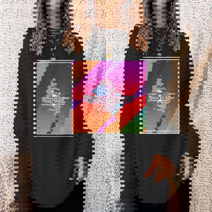 レトロ ヴィンテージ 美的 アヌンナキ スウェットシャツ 彼女への贈り物