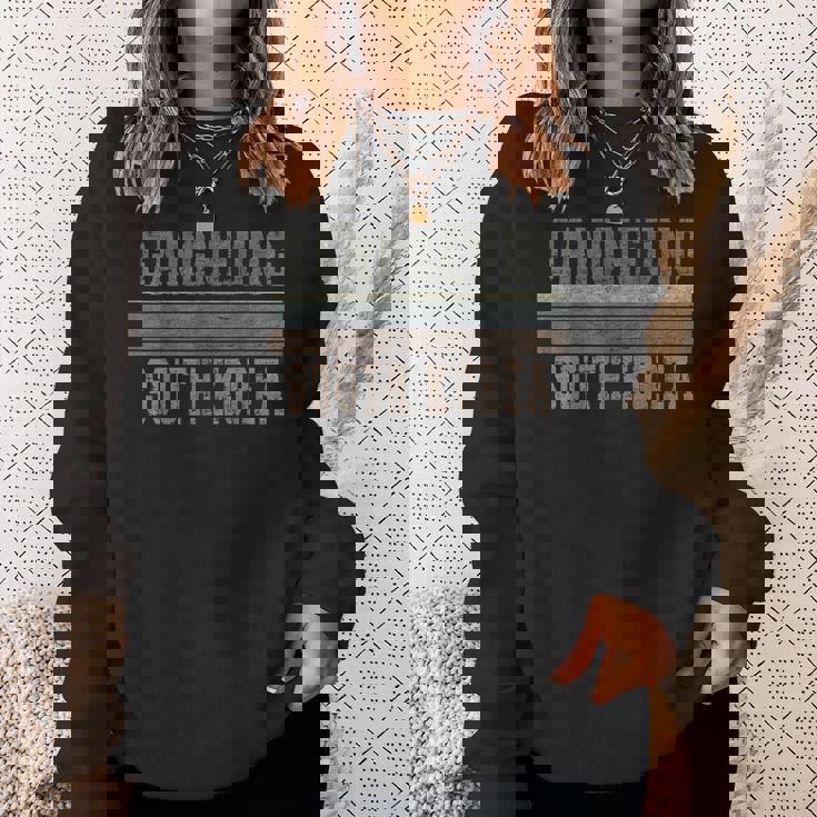 レトロ 江陵 韓国 スウェットシャツ 彼女への贈り物