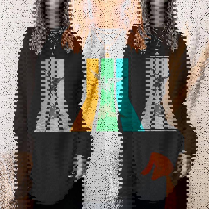 レトロ80年代ヴィンテージスタイルペガサス スウェットシャツ 彼女への贈り物