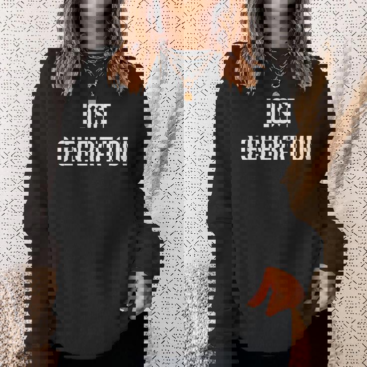 ロストジェネレーション スウェットシャツ 彼女への贈り物