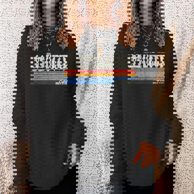 ヴィンテージ レトロ 70年代80年代スタイル ロックウッドの故郷 Mt。 スウェットシャツ 彼女への贈り物