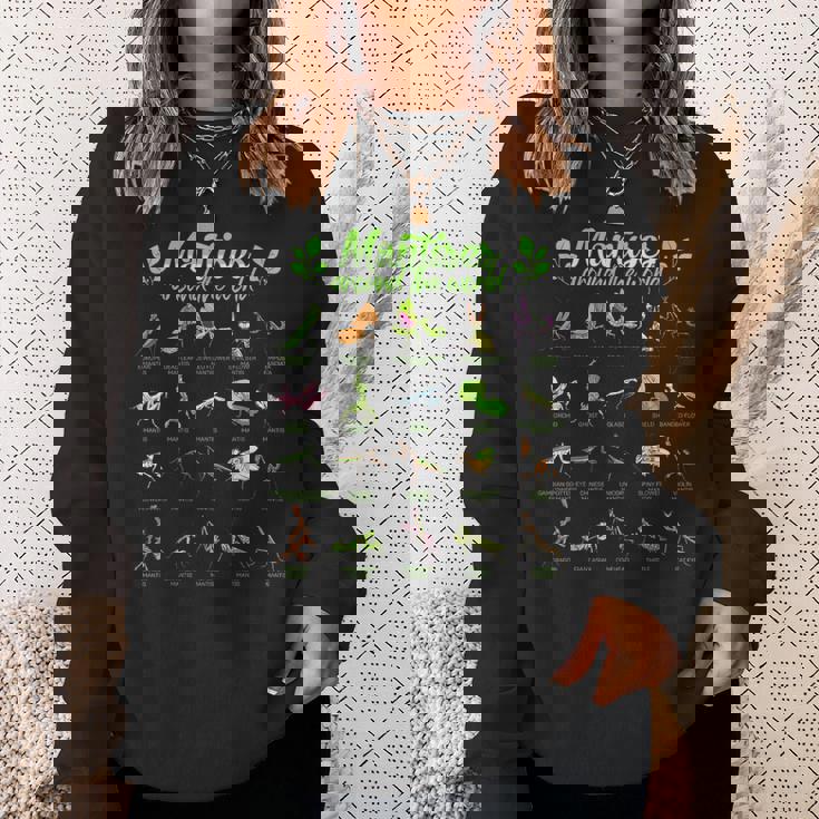 世界のカマキリ カマキリ スウェットシャツ 彼女への贈り物