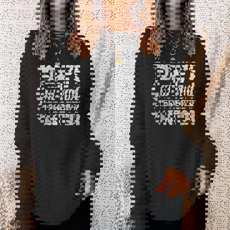 今日の気分は焼き鳥が主催 スウェットシャツ 彼女への贈り物