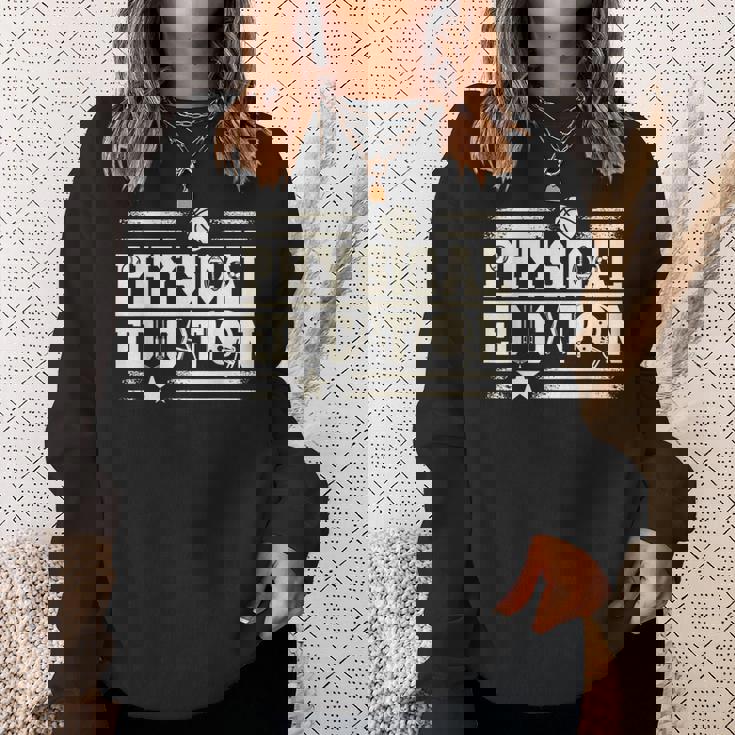 体育の先生 スウェットシャツ 彼女への贈り物