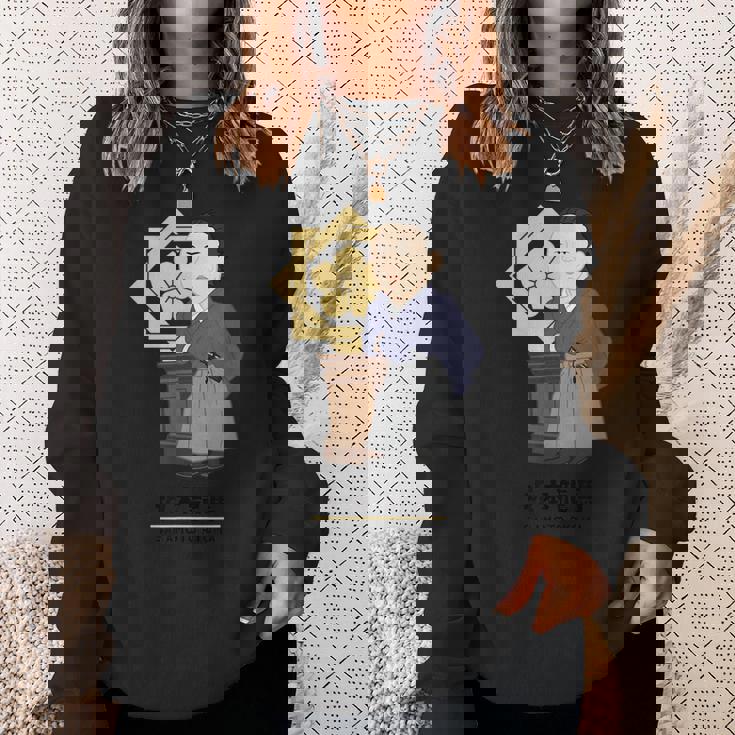 偉人シリーズ_坂本龍馬 スウェットシャツ 彼女への贈り物