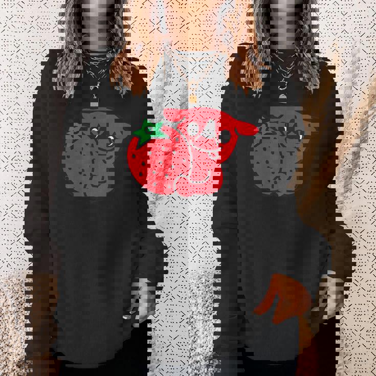 千葉県ご当地キャラいちごバージョン スウェットシャツ 彼女への贈り物