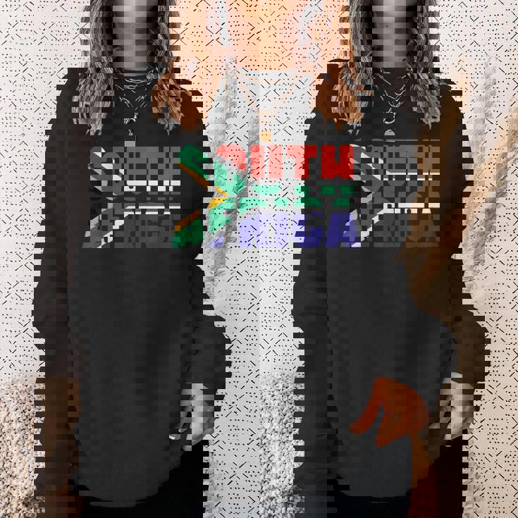 南アフリカ 国旗 南アフリカ スウェットシャツ 彼女への贈り物