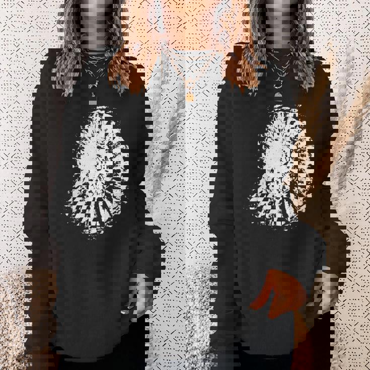 古生物学 アンモナイトプリント、古生物学者 化石アンモナイト スウェットシャツ 彼女への贈り物