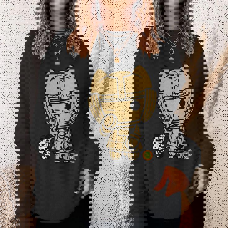 埴輪猫はにゃにゃ_004 スウェットシャツ 彼女への贈り物