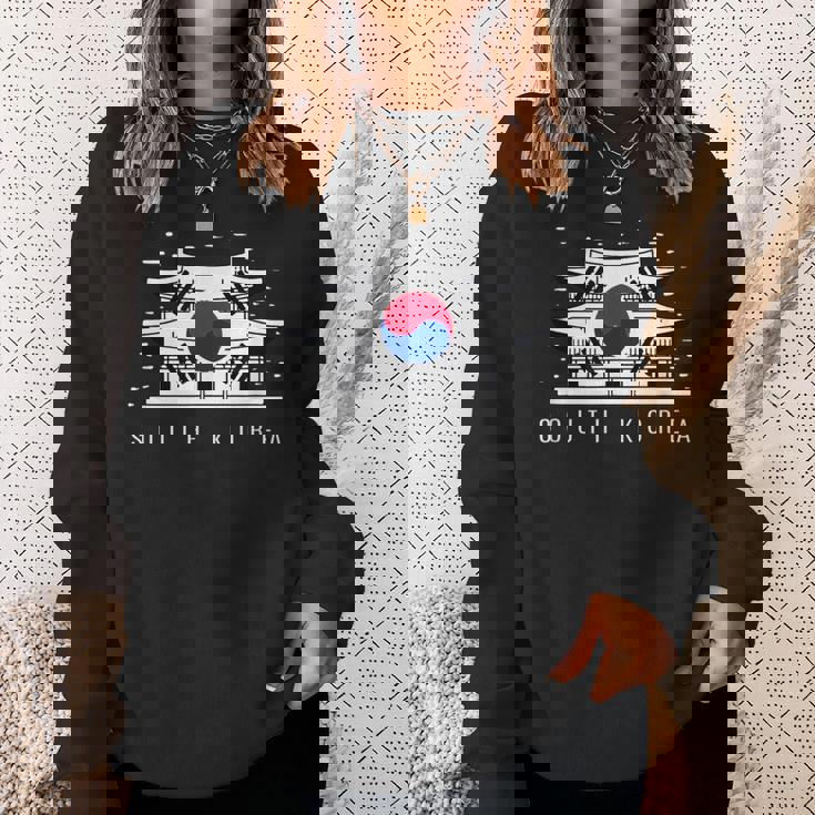 愛国的な韓国国旗ジャージーtシャツ 韓国製 スウェットシャツ 彼女への贈り物