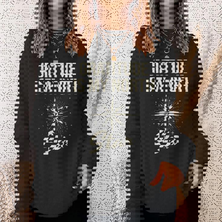 感謝の気持ち 私の北極星 天体観測 宇宙研究 スウェットシャツ 彼女への贈り物