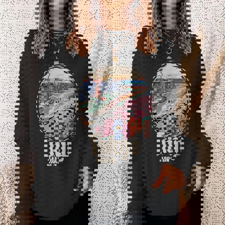 東京 日本 新幹線 さくら 富士山 漢字 お土産 スウェットシャツ 彼女への贈り物