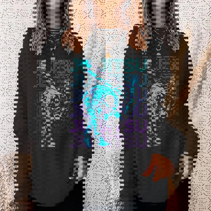 柔術柔術 呪術廻戦 レトロ スウェットシャツ 彼女への贈り物