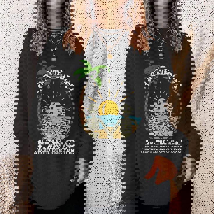 結婚記念日 カップル 結婚17年前 スケルトン スウェットシャツ 彼女への贈り物