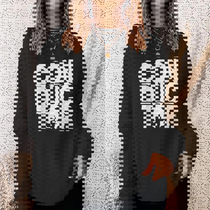 職業職業 指揮者 スウェットシャツ 彼女への贈り物