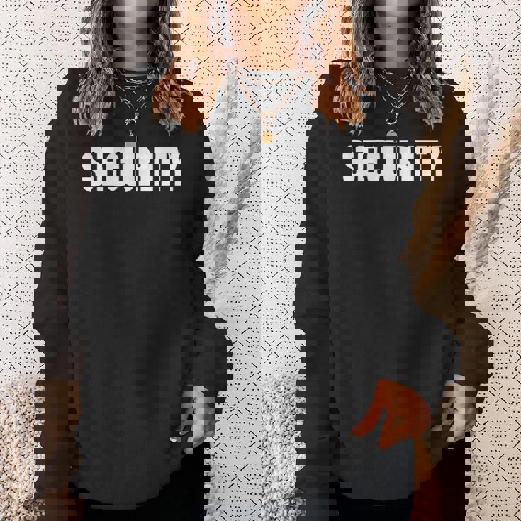 警察 特別行事 保護 警備員 スウェットシャツ 彼女への贈り物