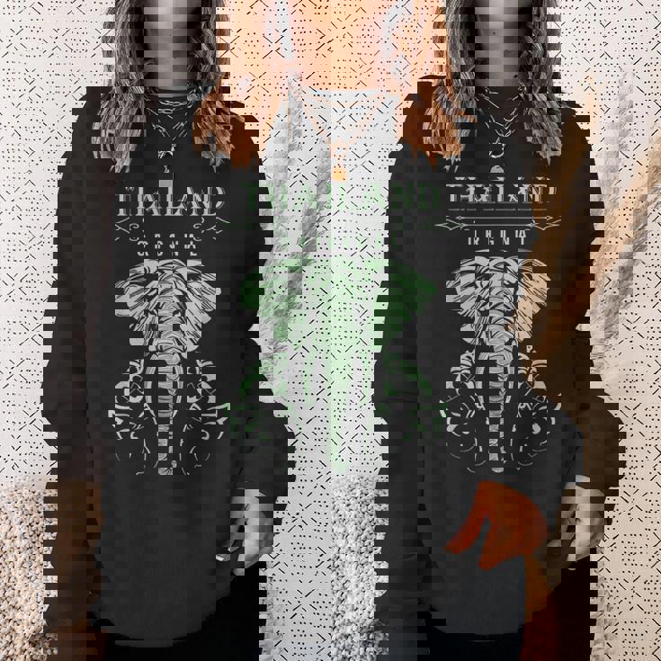 象 タイ バンコク タイ スウェットシャツ 彼女への贈り物